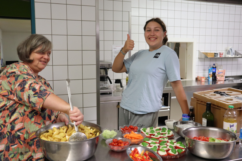 Dankeschön-Buffet mit Teamfindung